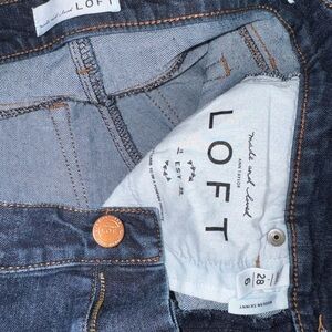 LOFT Women’s Dark Blue Skinny Jeans